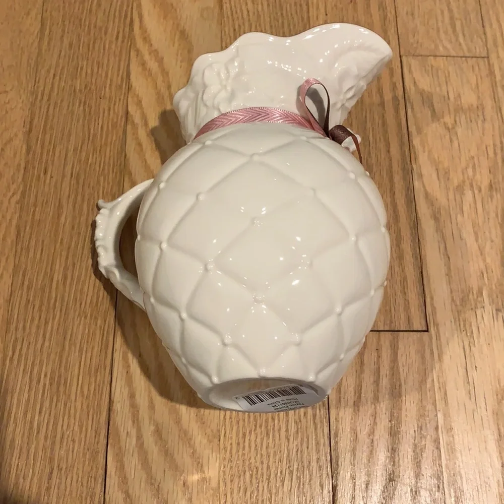 NWT Lenox “Tied with Love” Peyton Pitcher - Picture 5 of 7